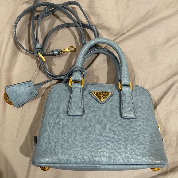 Prada promenade mini bag sky blue - Picture 3 of 15